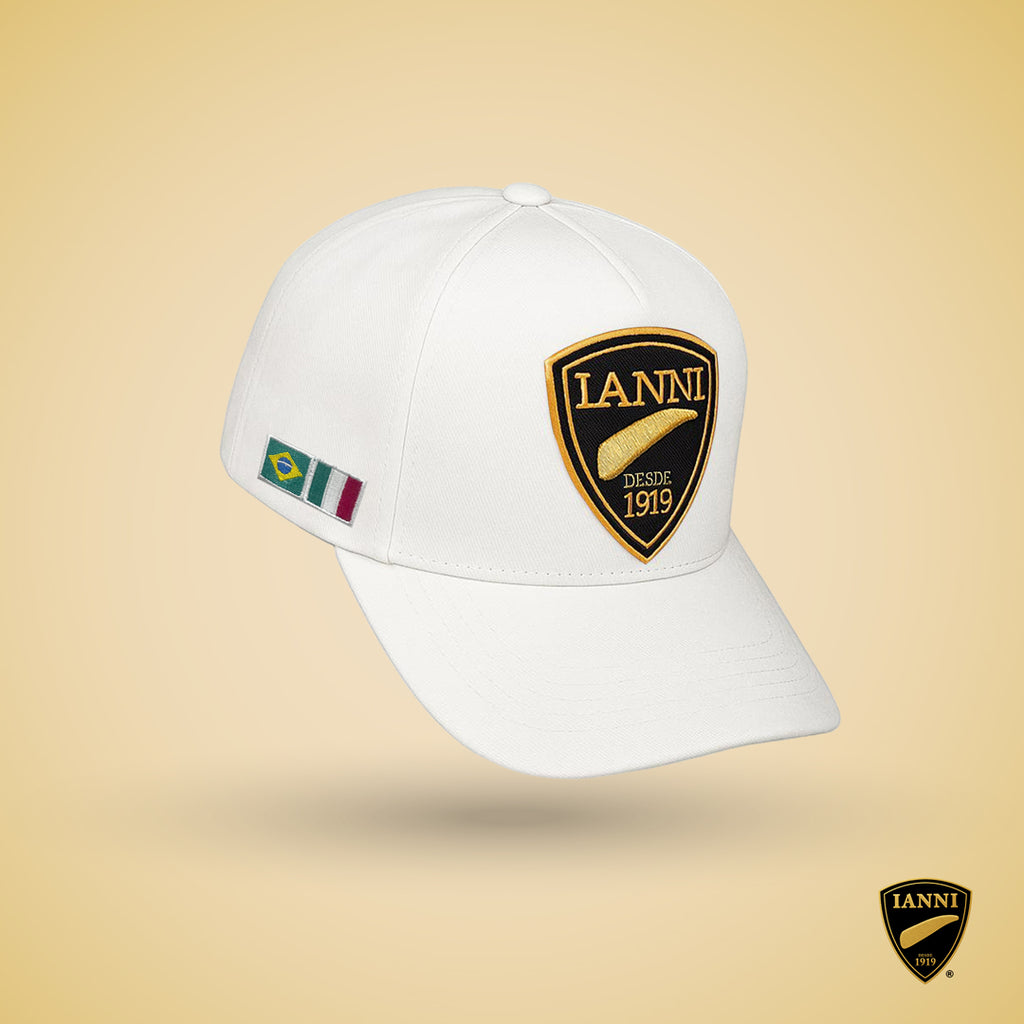 BONÉ IANNI 1919 - BIANCO (PROMOÇÃO ROMARIA ITU)