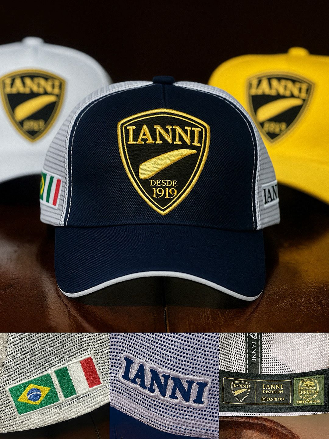 BONÉ IANNI 1919- ORIGINE (PROMOÇÃO ROMARIA ITU)